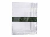 Pkt 5, mens white handkerchiefs.* Pkt 5, mens white handkerchiefs.*