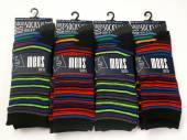 Mens striped socks 7-11  
3pkt x4)