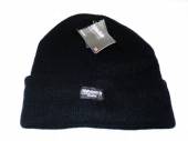 Mens knitted hat with thinsulate lining.