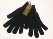 Mens black thermal magic gloves (one size)