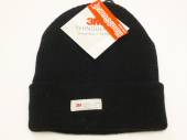Mens ribbed thinsulate hat (one size) Mens ribbed thinsulate hat (one size)