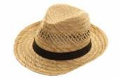 Straw trilby hat (57-58-59cm)