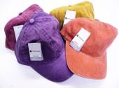 Adults stonewashed baseball caps - 4/cols* (one size) Adults stonewashed baseball caps - 4/cols* (one size)