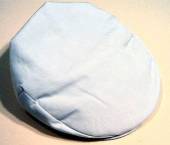 White cotton flat cap. Sizes 56, 58, 60.*