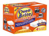 Oven Brite 4pc sponge eraser.