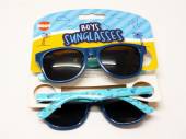 Childs blue sunglasses.