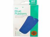 Pkt 60, waterproof blue plasters*