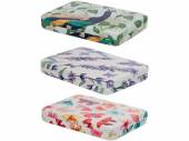 Botanical and butterfly jewellery box (2x10x7cm) - 3asstd.