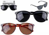 Round plastic frame sunglasses - 2asstd.