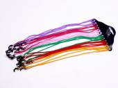 Pack 12, coloured glasses cords. Pack 12, coloured glasses cords.