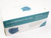 Box 50, 3layer disposable face mask.