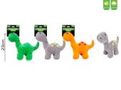 Plush squeaky dinosaur toy - 3/cols*