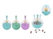 Cat treat dispenser with bell - 3/cols*