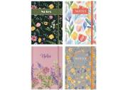 A6 floral note book - 4asstd. A6 floral note book - 4asstd.