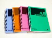 A6 wire bound silvine notebook - 5/cols. A6 wire bound silvine notebook - 5/cols.
