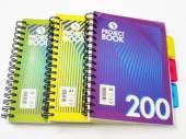 Silvine 3divider project book - 3/cols. Silvine 3divider project book - 3/cols.