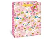 Bee design LARGE gift bag*
(32x26x12cm) Bee design LARGE gift bag*
(32x26x12cm)