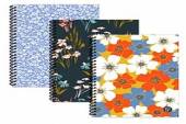 Floral note book (20x28cm) - 3asstd* Floral note book (20x28cm) - 3asstd*