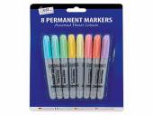 Pkt 8, pastel colours permanent markers*