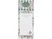 Flower shop magnetic memo pad* Flower shop magnetic memo pad*