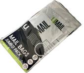 Pack 10, assorted sizes mail bags* (3xsml-3xmed-3xlge-1x xl) Pack 10, assorted sizes mail bags* (3xsml-3xmed-3xlge-1x xl)