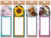Magnetic notepad and pencil - 4asstd* Magnetic notepad and pencil - 4asstd*