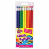 Pkt10, neon pencils.*
