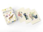Wings and wildflowers playing cards.
(ADD 12 FOR DISPLAY)