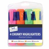 Pkt 4, chunky highlighter (neon)*