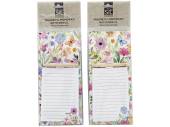Spring Meadow magnetic memopad and pencil - 2asstd. Spring Meadow magnetic memopad and pencil - 2asstd.
