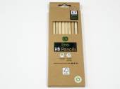 Pack of 10 eco HB pencils.
