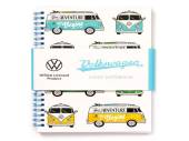 Volswagen camper van lined notebook*