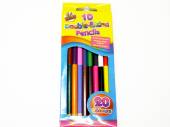 Pkt 10, double-ended colour pencils*