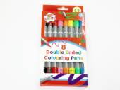 Box 8, double ended colouring pens*