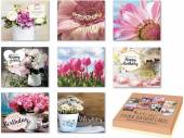 Box 8, floral happy birthday cards*