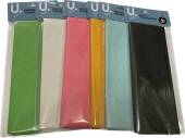 Pack 10, tissue paper - 6/colours*