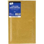 Pack 3, size F bubble envelopes (220x335mm)