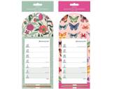 2027 w-t-v magnetic butterflies and floral calendar.