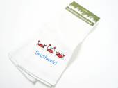 SOUTHWOLD waffle crab tea towel.