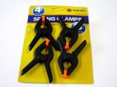 Pkt 4 3\" spring clips* Pkt 4 3" spring clips*