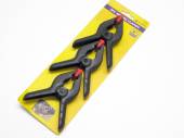 Pkt 3, 4" spring clamps*