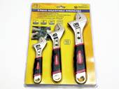 3pc high quality adjustable wrench set*