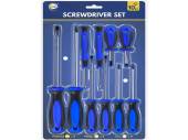 10pc assorted screwdrivers set* 10pc assorted screwdrivers set*
