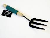 Foam grip wood handle hand fork L36cm* Foam grip wood handle hand fork L36cm*