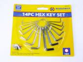14pc hex key set*