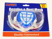 2pc goggles and dust mask set*