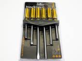 6pc screwdriver set with rack* 6pc screwdriver set with rack*