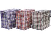 Small pvc zipper checked design bags. (35.5x40.5x19cm) Small pvc zipper checked design bags. (35.5x40.5x19cm)