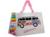 VW camper bus recycled shopping bag (33x40x17)