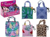 Patterned folded shopping bag - 4asstd* (24x display box) Patterned folded shopping bag - 4asstd* (24x display box)